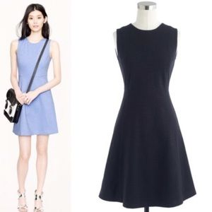 J. Crew Princess Seam Black Dress